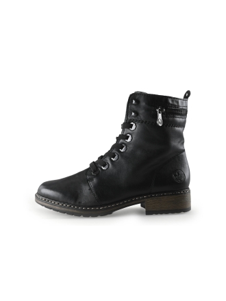 Rieker Schnürstiefel Schwarz 320412
