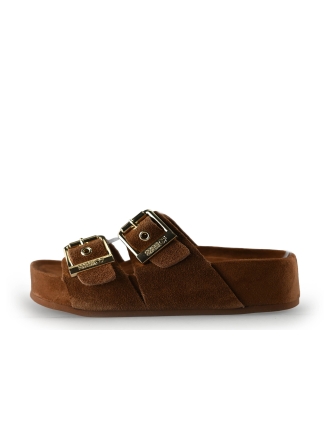 Colors of California Mules Pantoletten Braun 320490