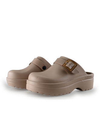 Colors of California Mules Pantoletten Beige 320492