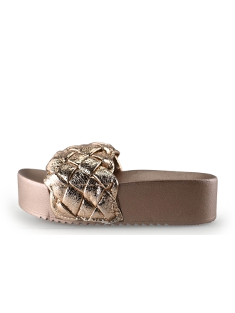 Colors of California Mules Pantoletten Gold 320494