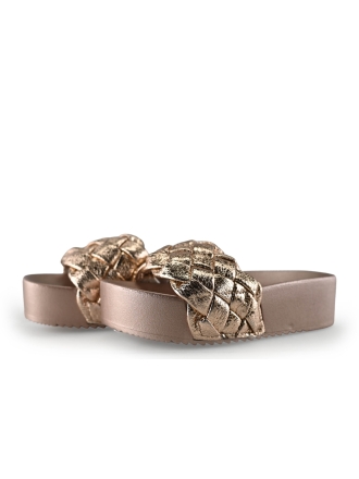 Colors of California Mules Pantoletten Gold 320494