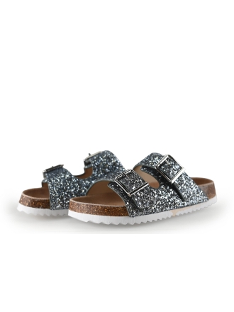 Colors of California Mules Pantoletten Silber 320643
 Größe 34
 