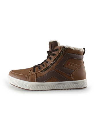 Sub55 Schnürstiefel Cognac 320664