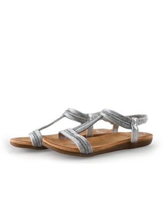 Barbarella Sandalen Silber 321080
 Größe 40
 