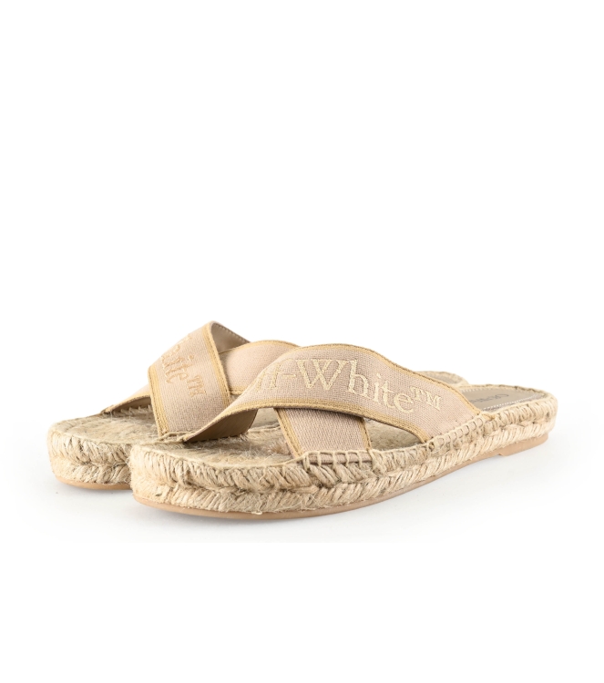 Off- White Flip-Flops