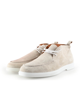 Manfield Schnürstiefel Beige 321165