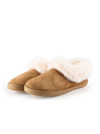 Skechers Hausschuhe Cognac 321181