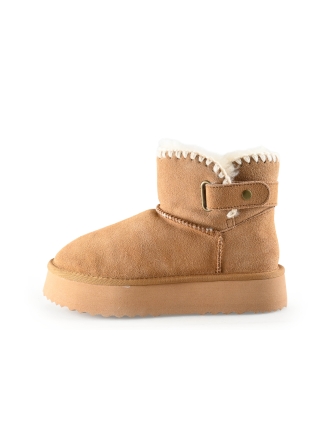 Manfield Schneestiefel Cognac 321193