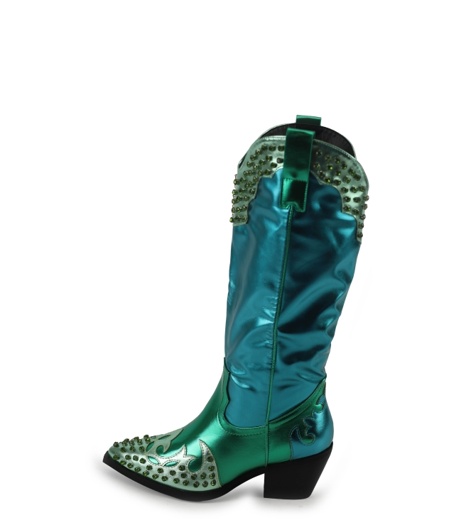 Azalea Wang Cowboystiefel