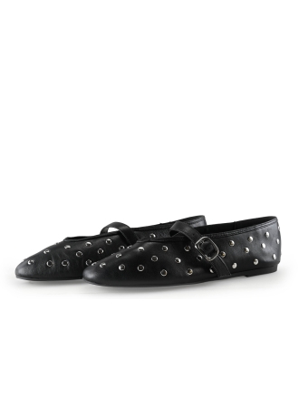 Steve Madden Ballerinaschuhe Schwarz 321275
 Größe 40
 