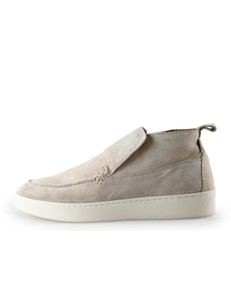 Manfield Chelsea boots Beige 321356