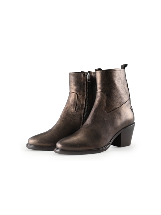 Shabbies Amsterdam Stiefeletten Bronze 321360