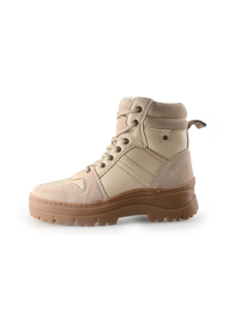 Claudia Ghizzani Schnürstiefel Beige 321780