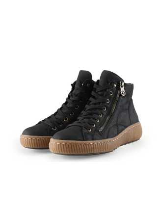 Rieker Schnürstiefel Schwarz 322229