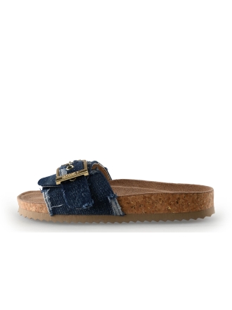 Colors of California Mules Pantoletten Blau 322607