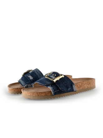Colors of California Mules Pantoletten Blau 322607