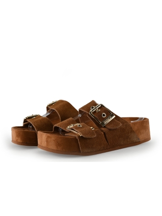 Colors of California Mules Pantoletten Braun 322641