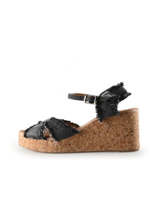 Colors of California Keilschuhe Schwarz 322676