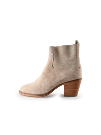 Shabbies Amsterdam Stiefeletten Beige 322915