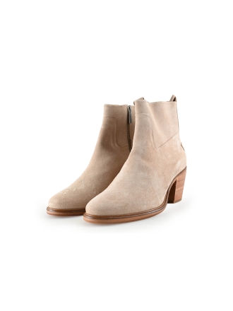Shabbies Amsterdam Stiefeletten Beige 322915