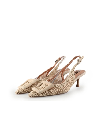 Bibi Lou Slingbacks Beige 323641
 Größe 38
 