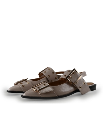 Nelson Ballerinaschuhe Braun 324006
 Größe 39
 