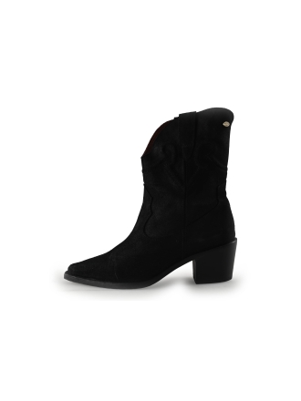 Fred de La Bretoniere Cowboystiefel Schwarz 324095
 Größe 38
 