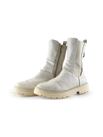 Mustang Stiefeletten Weiß 325059
 Größe 39
 