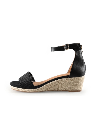 Omoda Espadrilles Schwarz 325102
 Größe 41
 