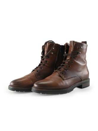 Linea Zeta Schnürstiefel Cognac 325157
 Größe 39
 