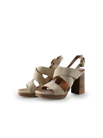 Manfield Sandalen Beige 325239
 Größe 36
 