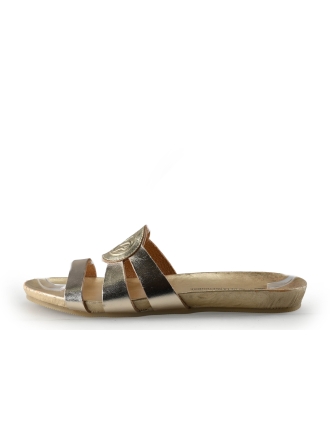 Fred de La Bretoniere Flip-Flops Gold 325266
 Größe 39
 