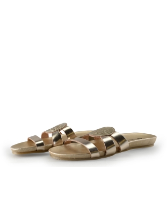 Fred de La Bretoniere Flip-Flops Gold 325267
 Größe 38
 