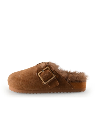 Colors of California Mules Pantoletten Cognac 325368
 Größe 33
 