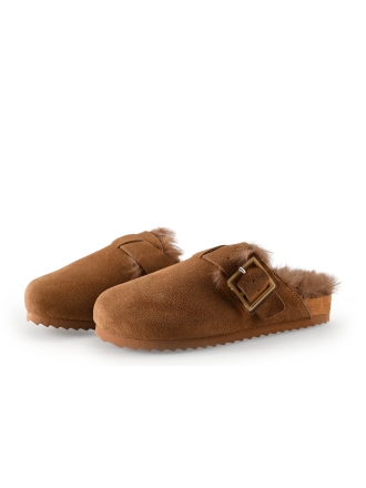 Colors of California Mules Pantoletten Cognac 325368
 Größe 33
 