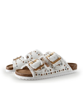 Colors of California Mules Pantoletten Weiß 325394
 Größe 37
 