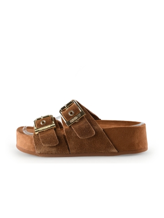 Colors of California Mules Pantoletten Braun 325469
 Größe 39
 