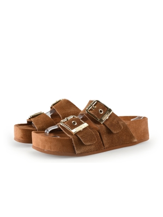 Colors of California Mules Pantoletten Braun 325469
 Größe 39
 