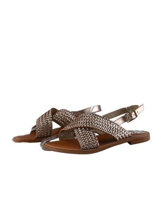 Atelier Tropezien Sandalen Gold 325608
 Größe 39
 