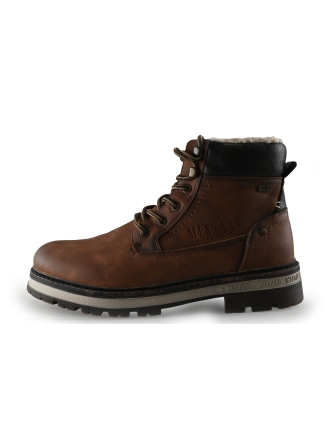 Mustang Schnürstiefel Cognac 326458
 Größe 43
 