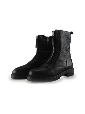 Shabbies Amsterdam Stiefel Schwarz 326464
 Größe 42
 