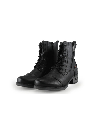 Mustang Schnürstiefel Schwarz 326750
 Größe 39
 