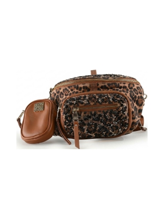 Steve Madden Handtasche Leopardenmuster 327091
 Größe standaard
 