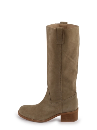 Manfield Stiefel Beige 327262
 Größe 38
 