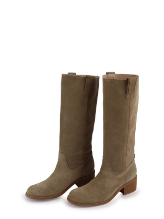Manfield Stiefel Beige 327262
 Größe 38
 