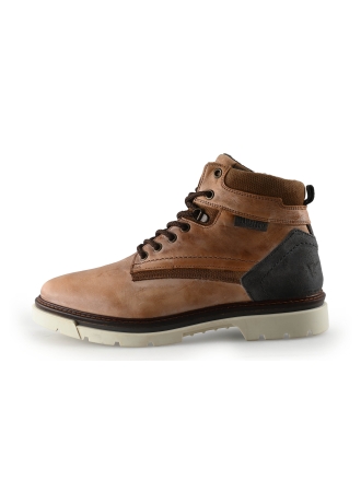 Manfield Schnürstiefel Cognac 327332
 Größe 42
 