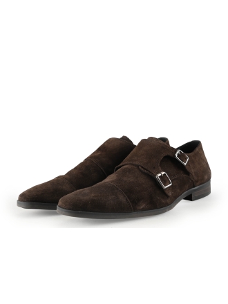 Floris van Bommel Elegante Schuhe Braun 327352
 Größe 43
 