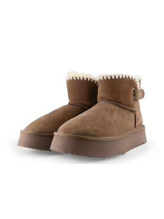 Manfield Schneestiefel Cognac 327362
 Größe 36
 