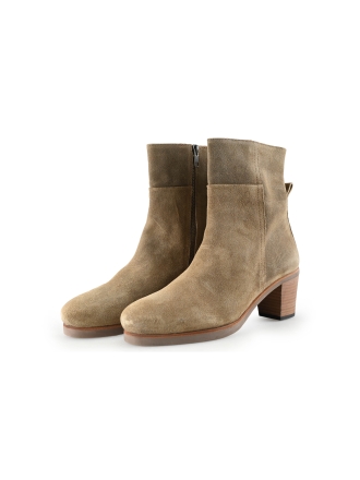 Shabbies Amsterdam Stiefeletten Beige 327925
 Größe 42
 