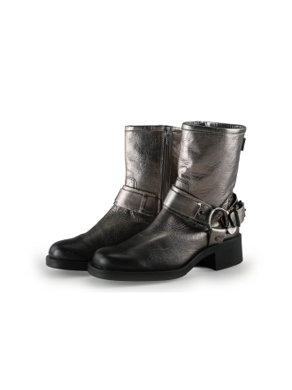 Manfield Bikerstiefel Silber 327955
Größe 37